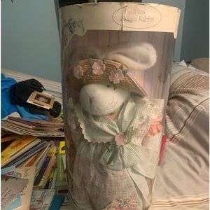 BUNNIES BY THE BAY RABBIT WORKS MISS BONNIE RABBIT 16" PLUSH COLLECTIBLE DOLL